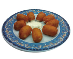 Croquetas de pollo y jamón