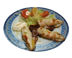 calamaritos plancha